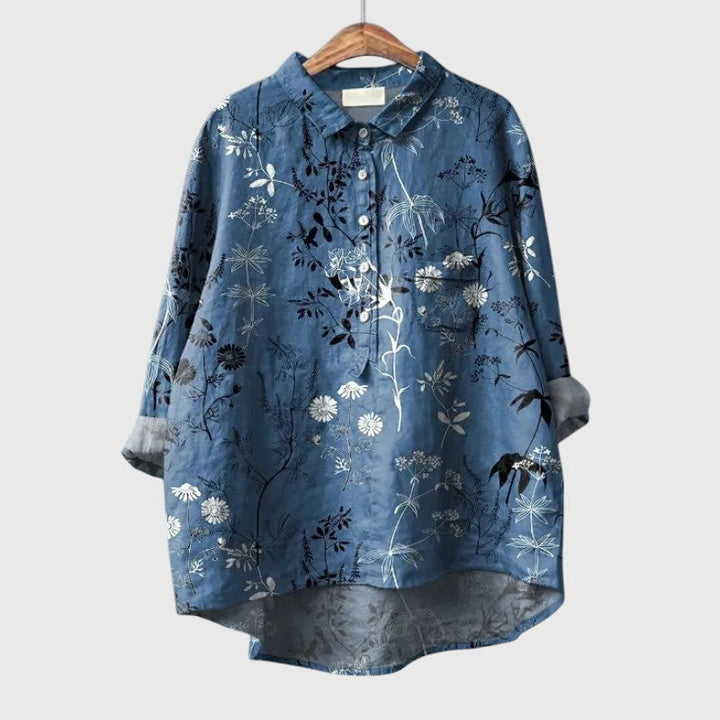 Elly | Elegant Floral Blouse