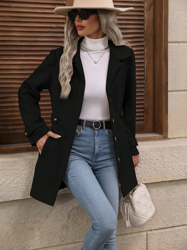 Violeta | Women's Tailored Trench Coat with Belt