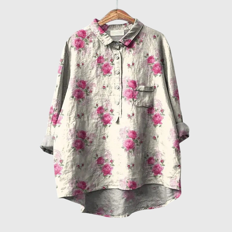 Elly | Elegant Floral Blouse