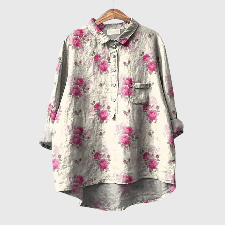 Elly | Elegant Floral Blouse
