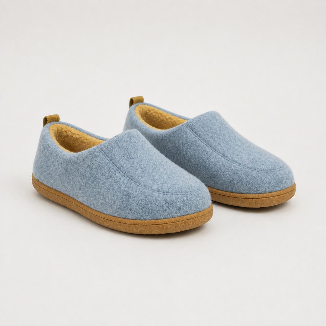 Unisex Orthopaedic Slippers | Warm Fleece Lined Supportive House Shoes