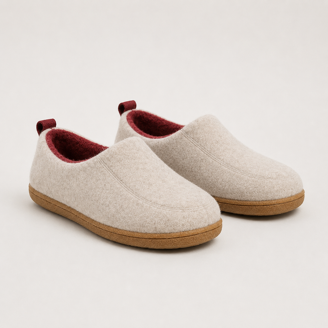 Unisex Orthopaedic Slippers | Warm Fleece Lined Supportive House Shoes