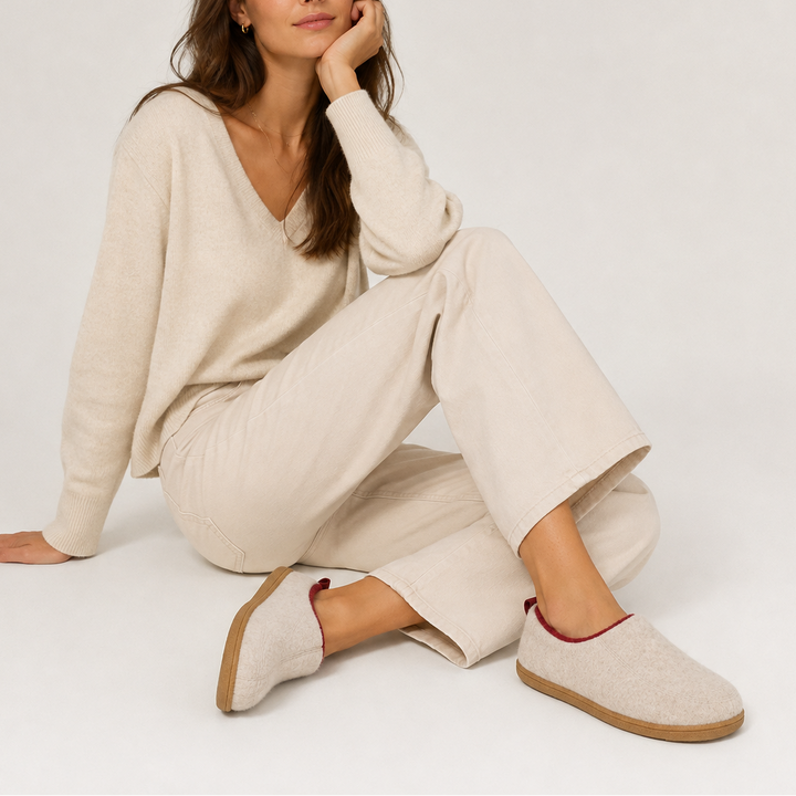 Unisex Orthopaedic Slippers | Warm Fleece Lined Supportive House Shoes