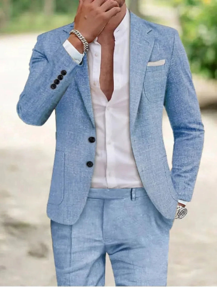 Ethan | Men’s Classic Two-Button Wedding Suit Set