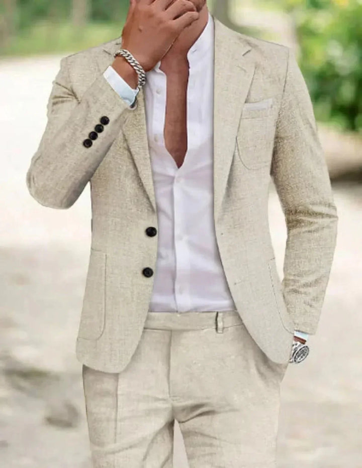 Ethan | Men’s Classic Two-Button Wedding Suit Set