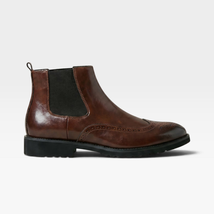 Hugo | Men's Brogue Slip On Chelsea Boots