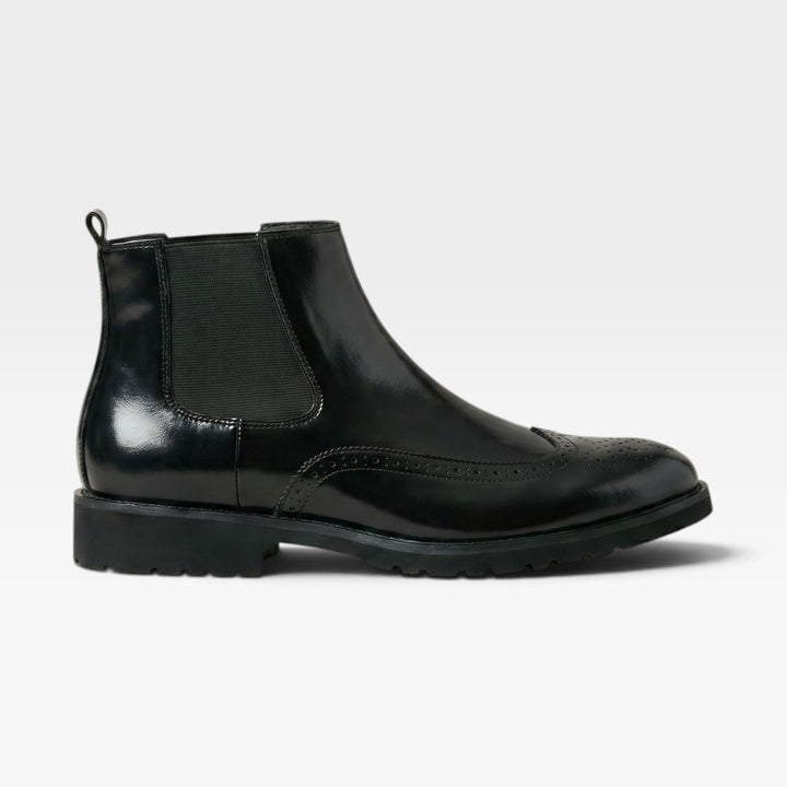 Hugo | Men's Brogue Slip On Chelsea Boots