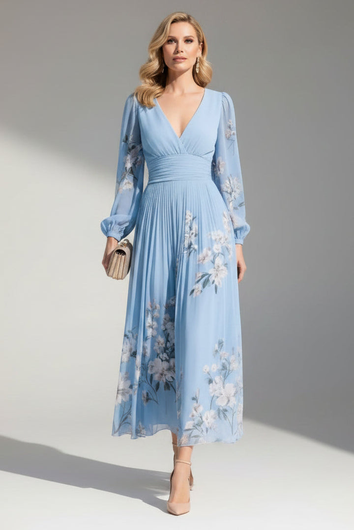 Jane | Floral Wedding Guest Midi Dress