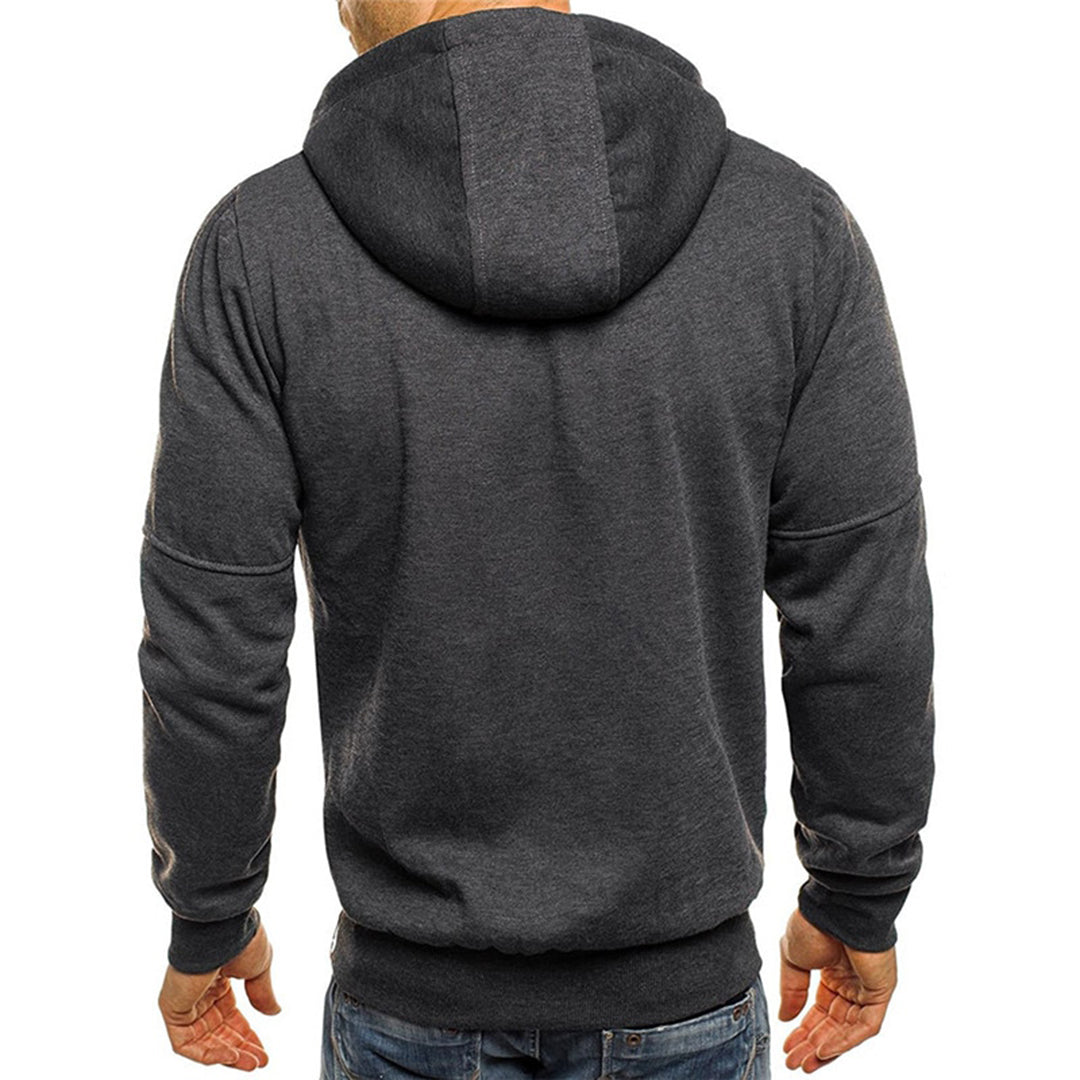 Georg | Casual men’s hoodie with a zip