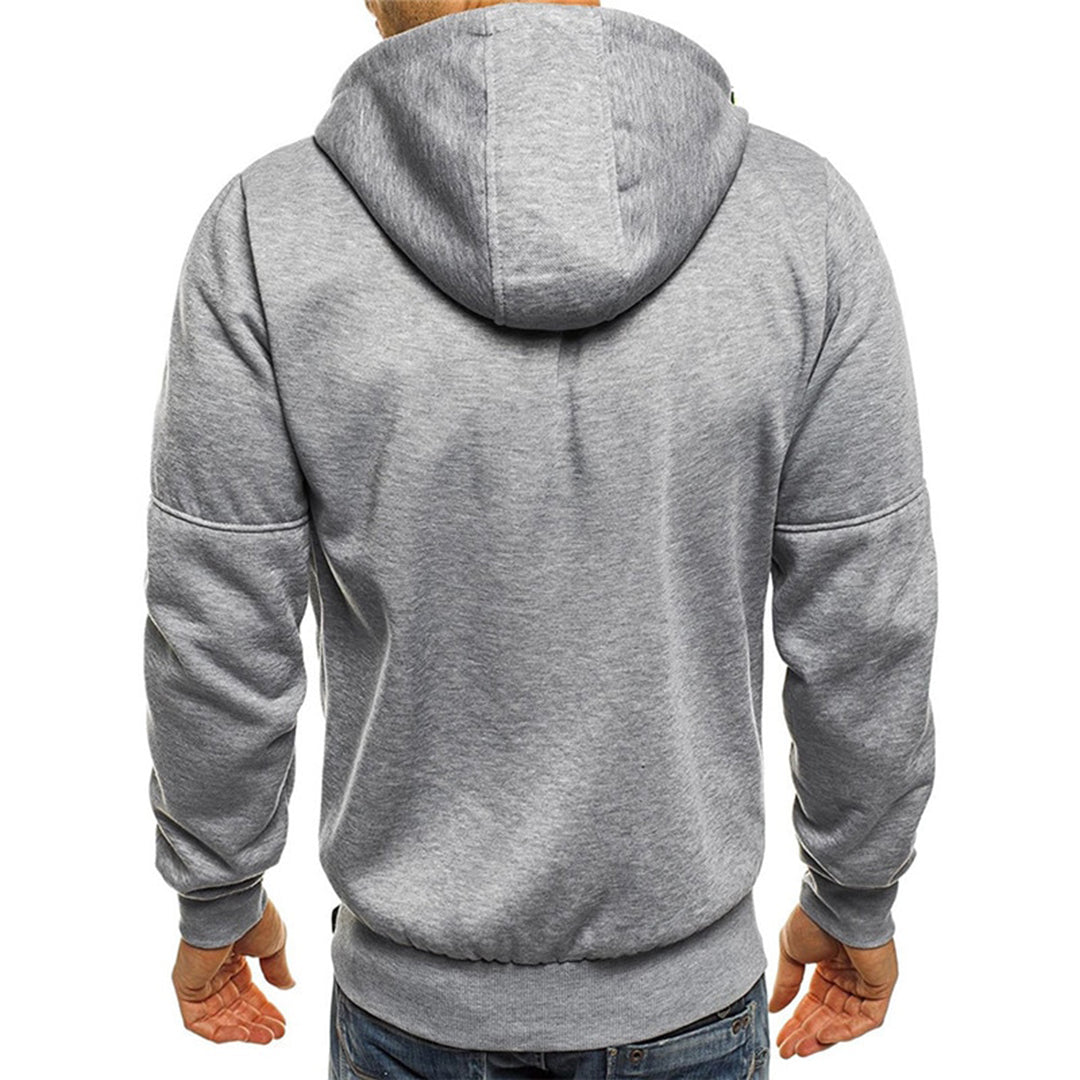Georg | Casual men’s hoodie with a zip