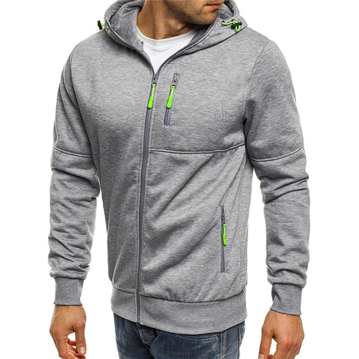Georg | Casual men’s hoodie with a zip