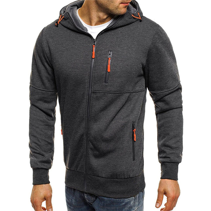 Georg | Casual men’s hoodie with a zip
