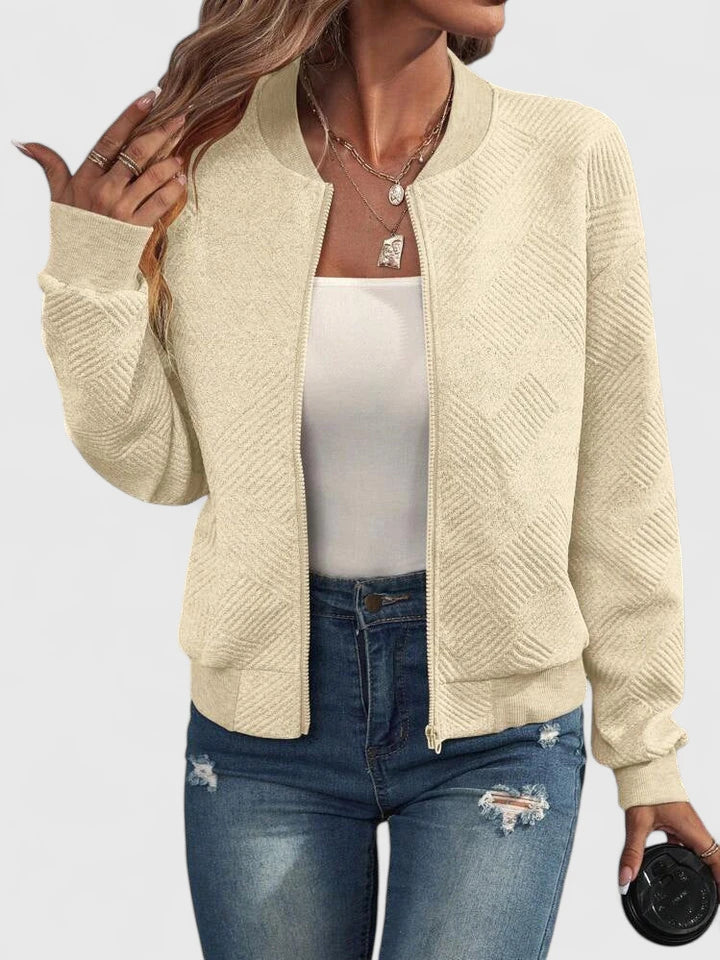 Vivienne | Elegant Bomber Jacket