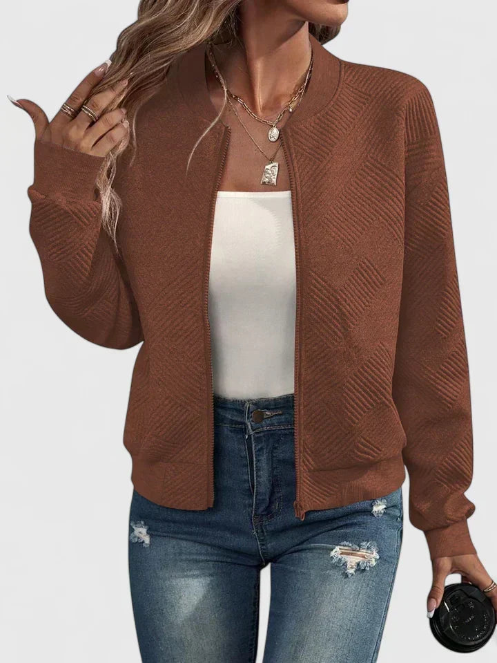 Vivienne | Elegant Bomber Jacket