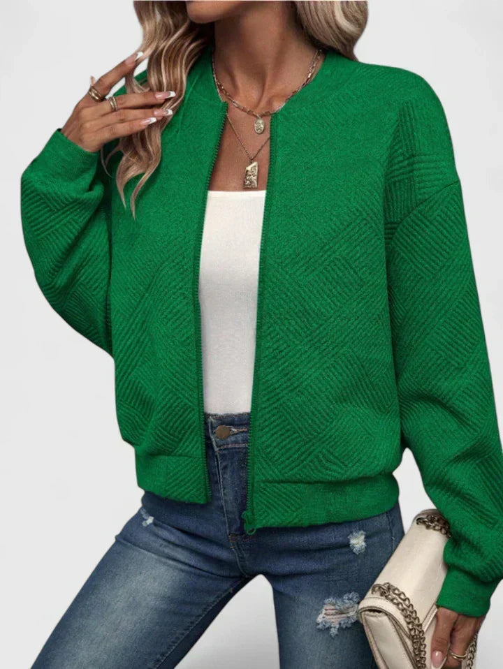 Vivienne | Elegant Bomber Jacket