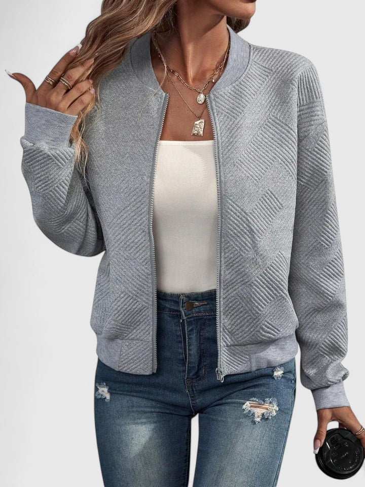 Vivienne | Elegant Bomber Jacket