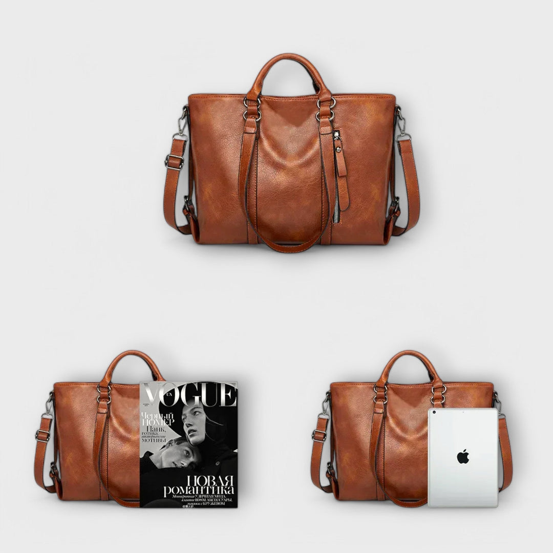 Trisha | Large Leather Bag