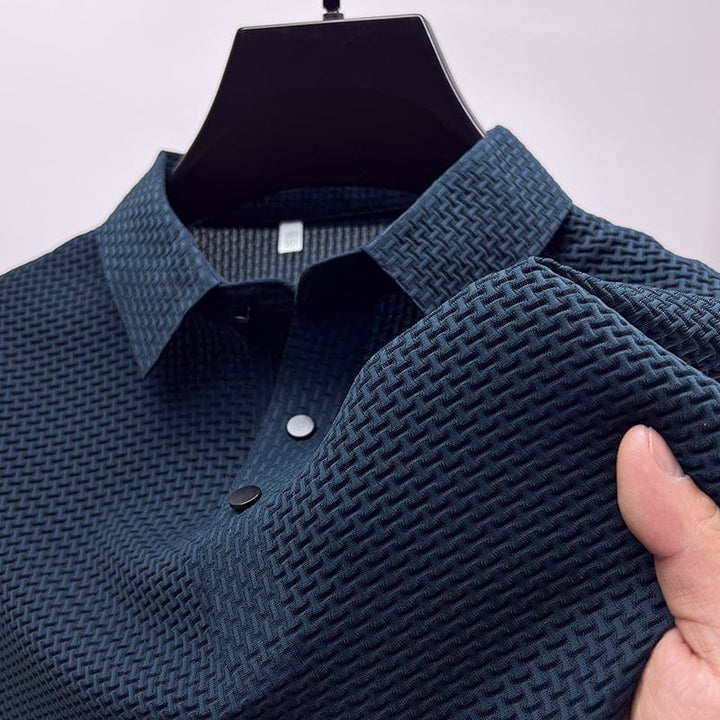 Jeff | Men's Silk Polo Shirt