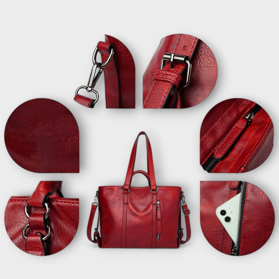 Trisha | Large Leather Bag