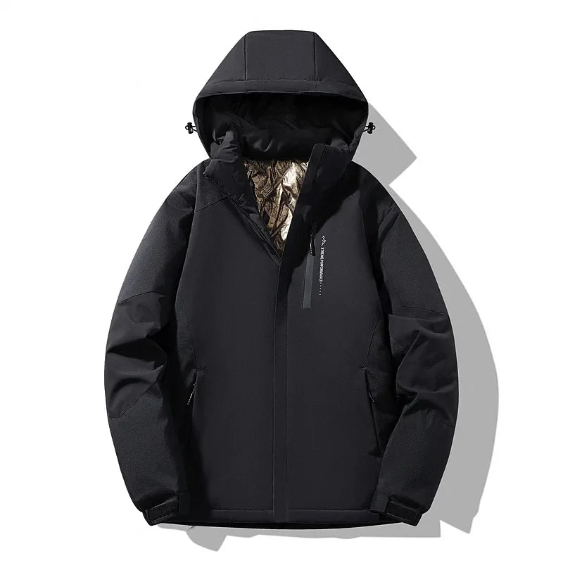 Wiktoria | Women’s ski jacket with a colour-block design and long sleeves