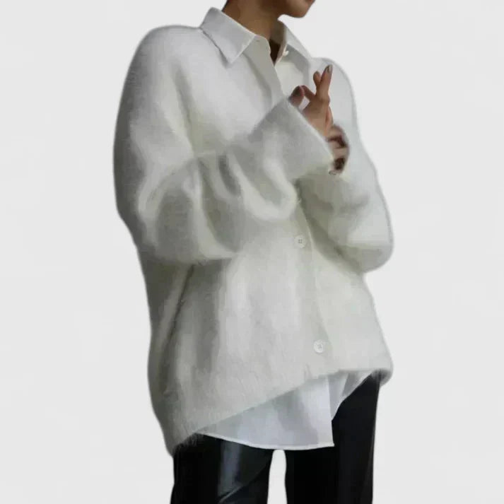 Lucia | Women's Comfort Cashmere Cardigan