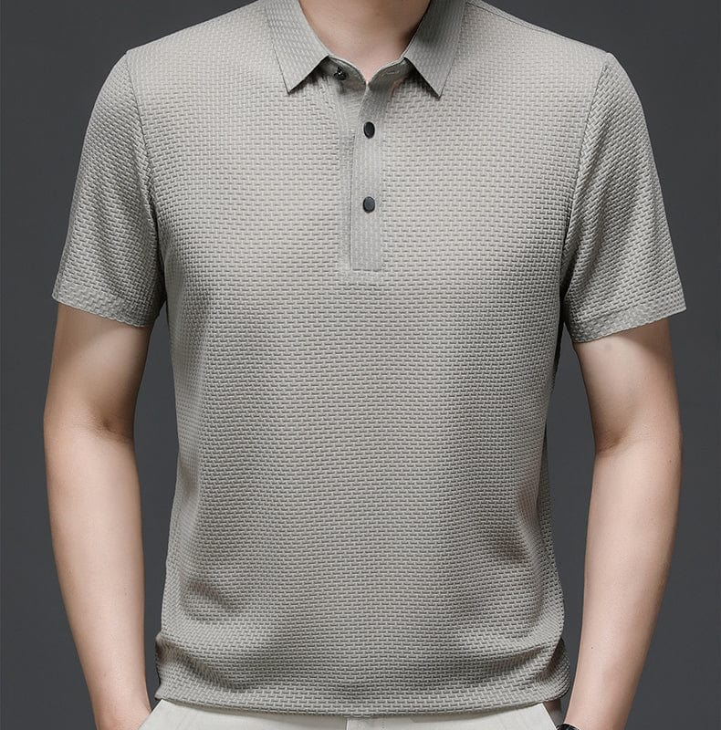 Jeff | Men's Silk Polo Shirt
