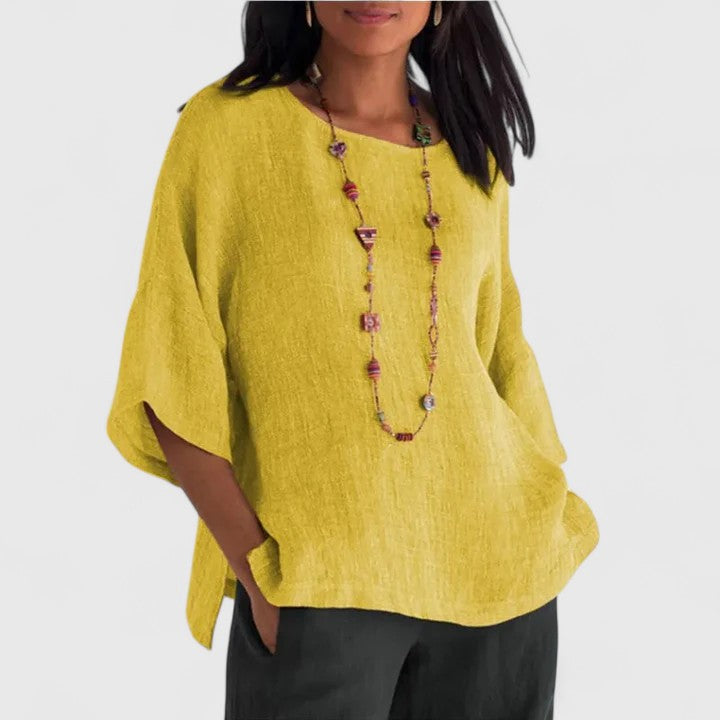 Mireille | Women's Relaxed Blouse With Everyday Elegance