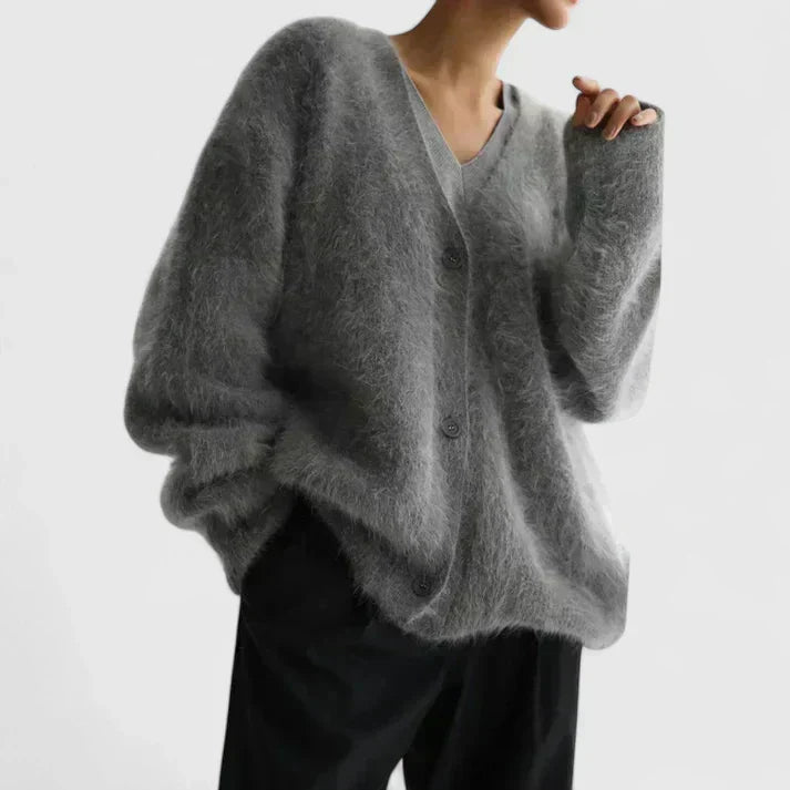 Lucia | Women's Comfort Cashmere Cardigan