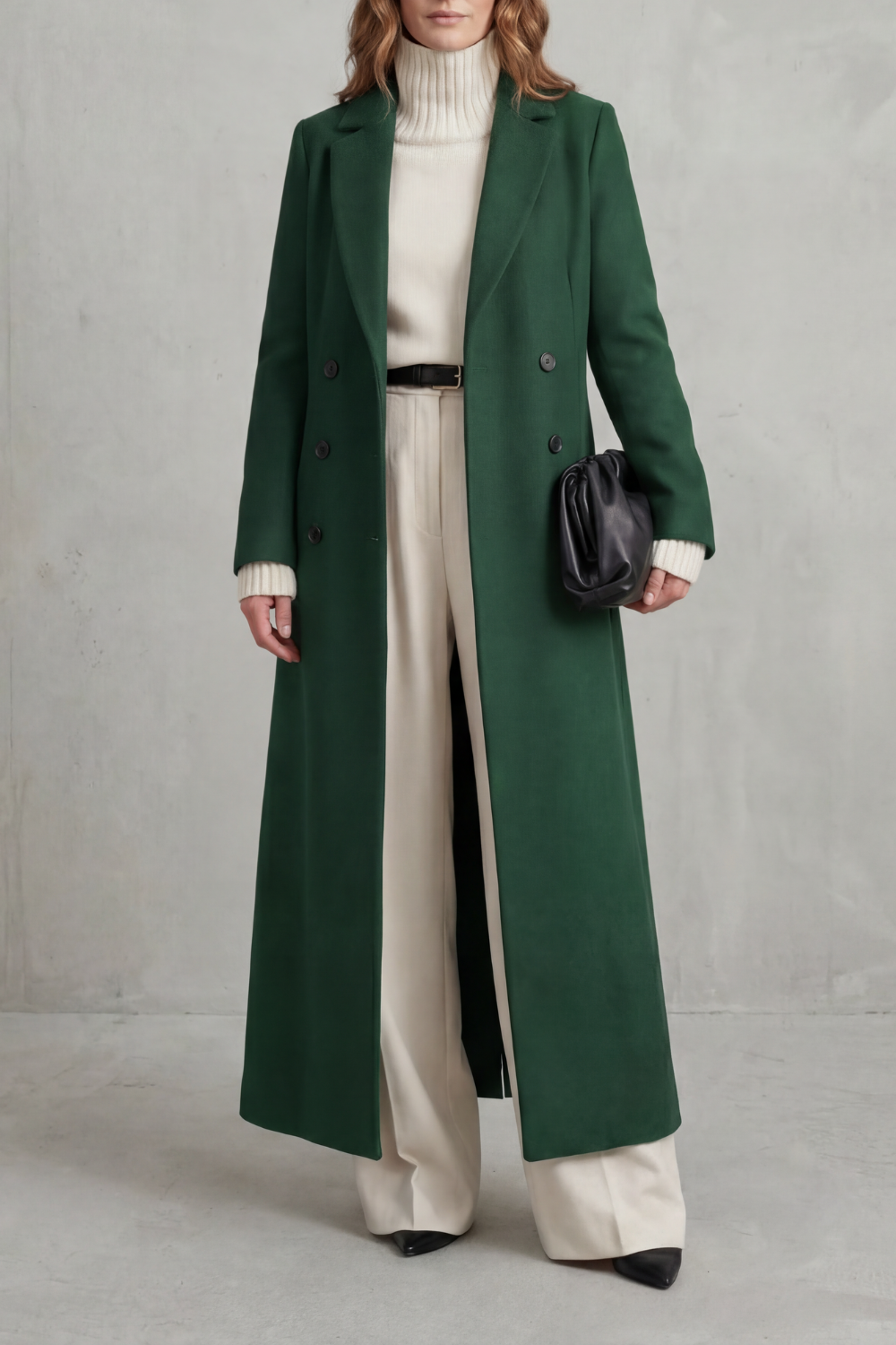Vivian | Women's Longline Camel Wool Coat