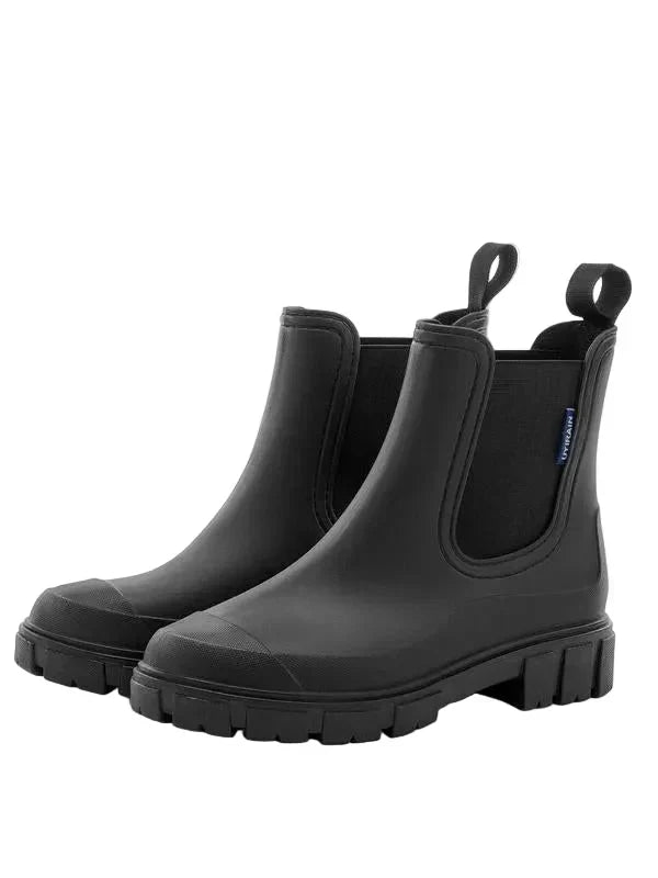Rayna | Waterproof Chelsea Rain Boots with Chunky Lug Sole