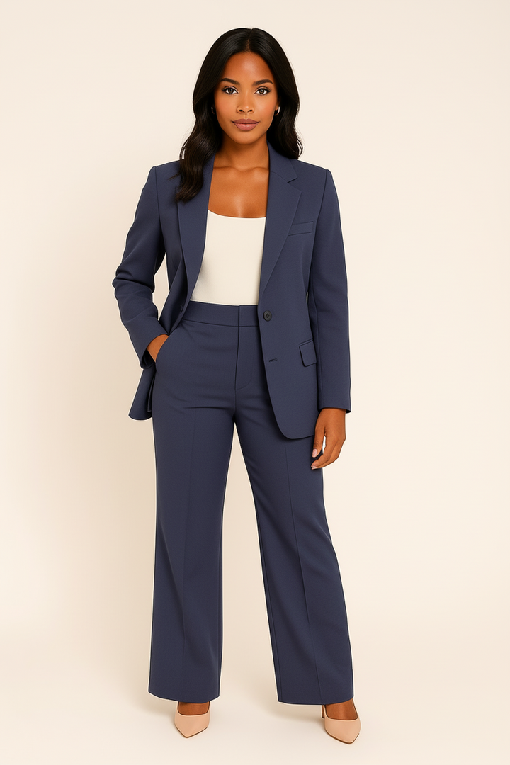 Maria | Women's Pantsuit Set with a Fitted Silhouette