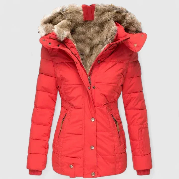 Layla | Women's Cosy Faux Fur Hooded Winter Coat