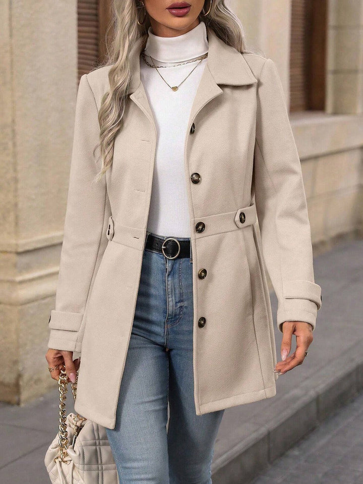 Jaelynn | Women's Tailored Trench Coat with Belt