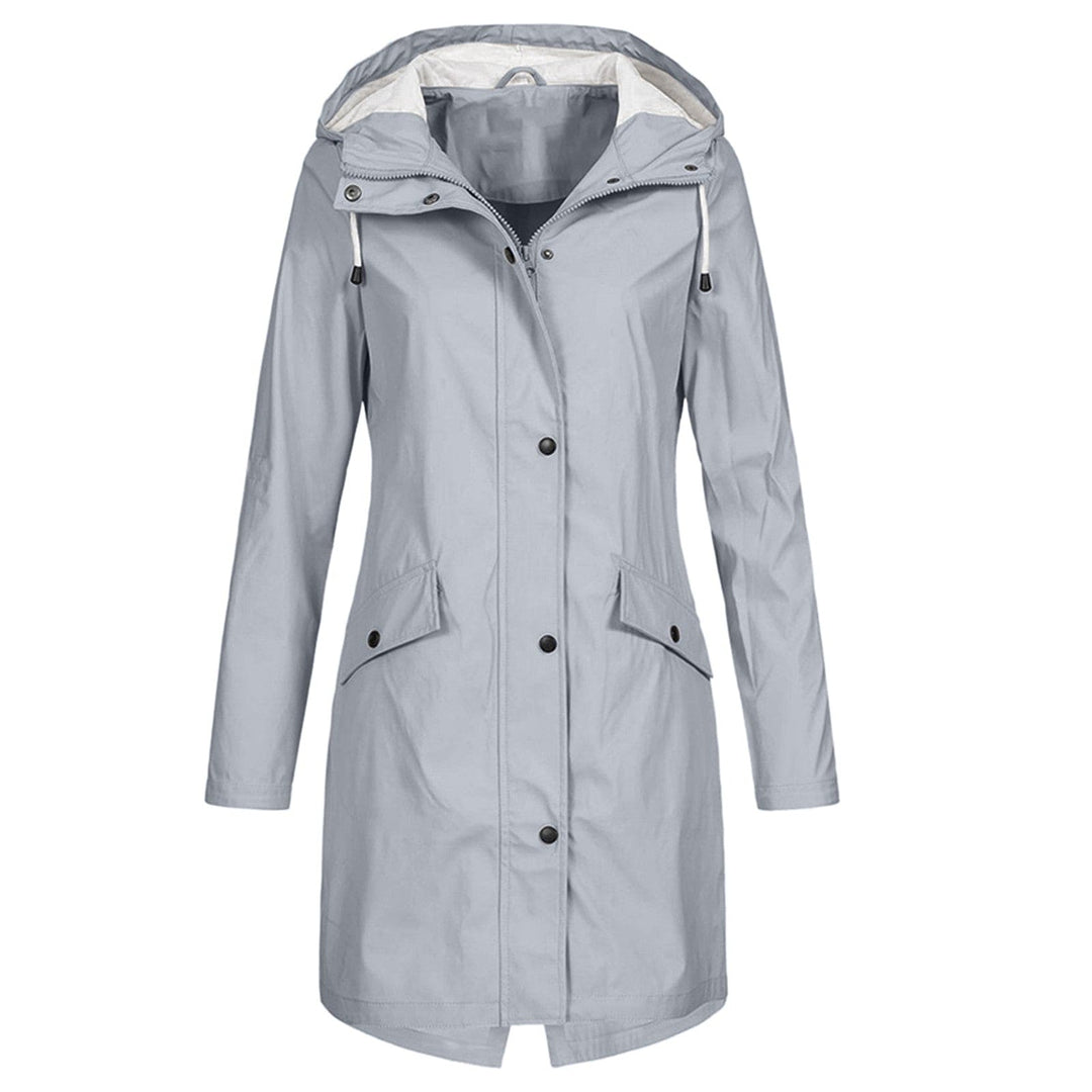 Trinity | Women's Hooded Waterproof Rain Jacket with Elasticated Waist