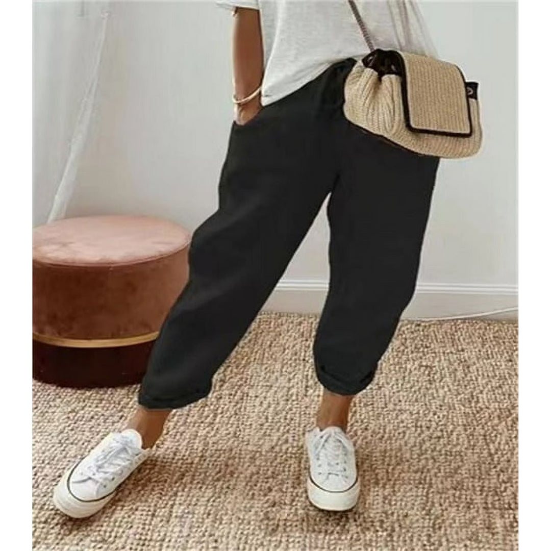 Elowen | Comfortable Linen Trousers