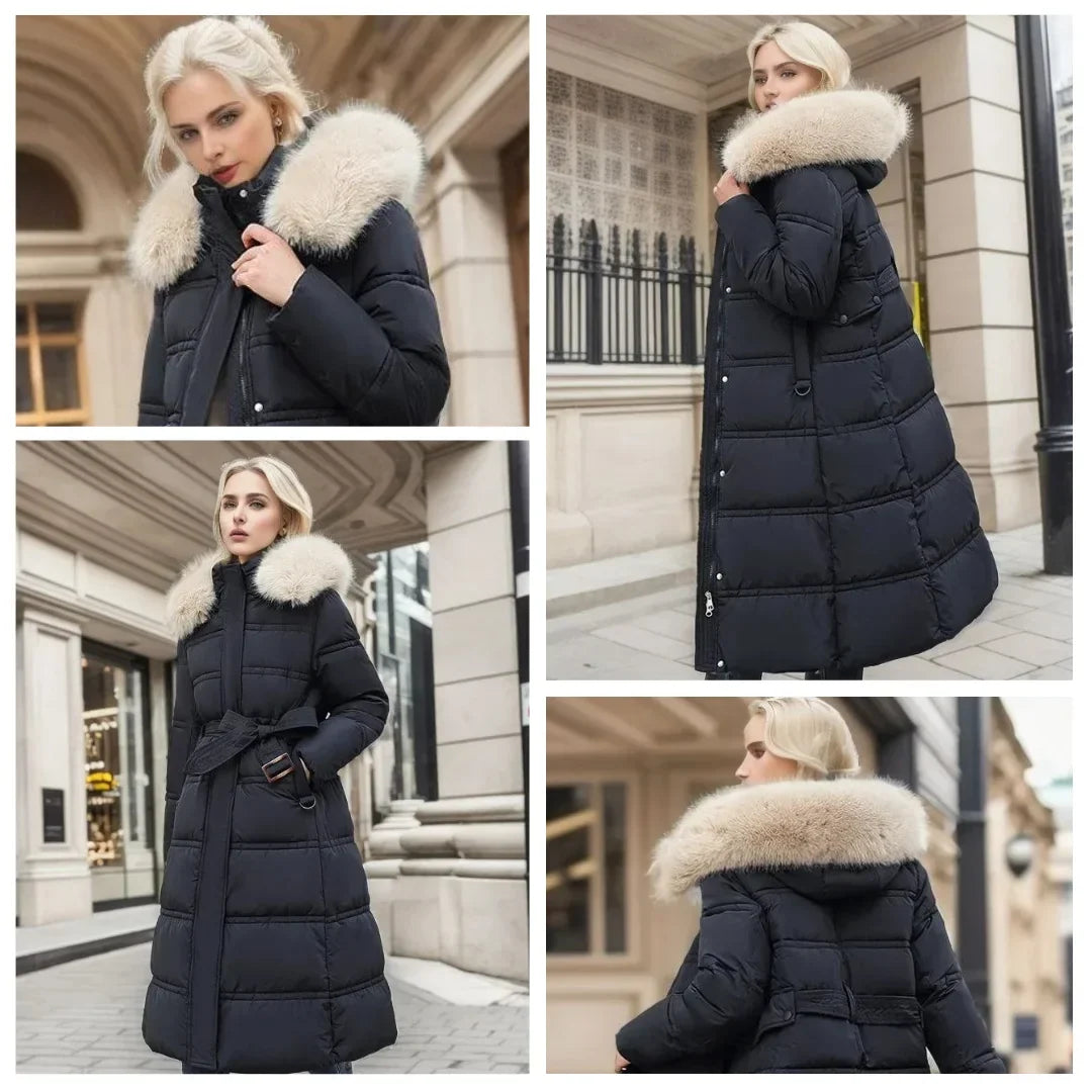 Alana | Women's winter parka with fur hood