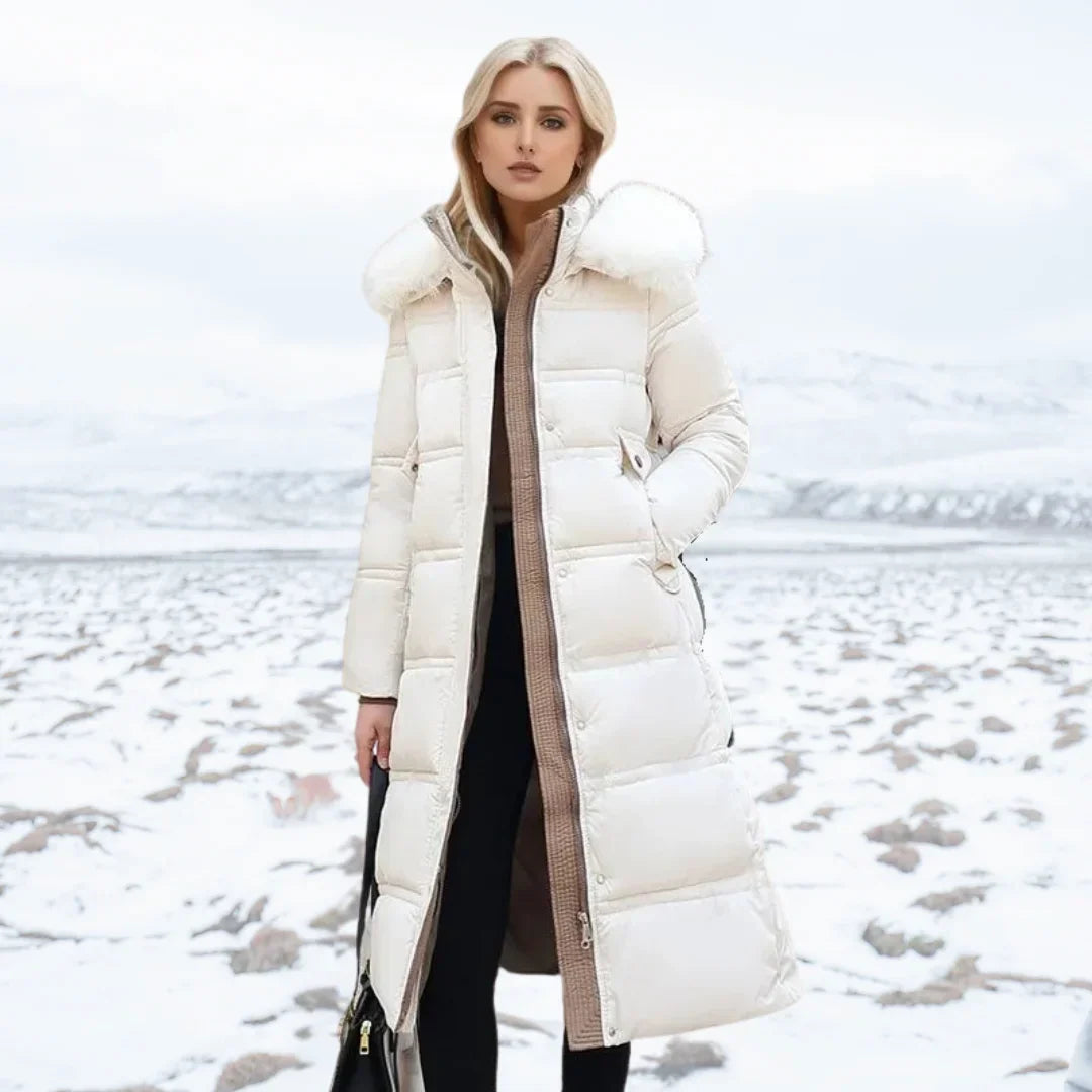 Alana | Women's winter parka with fur hood