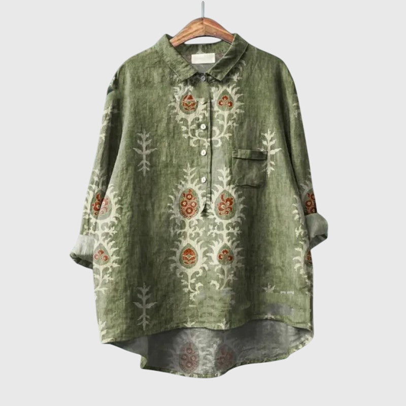 Elly | Elegant Floral Blouse