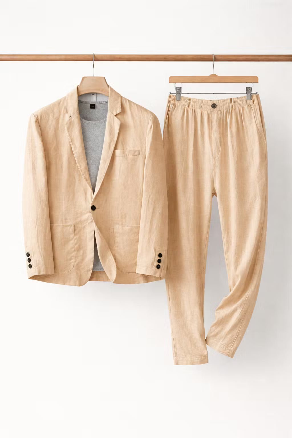 Gareth | Men’s linen set with a relaxed fit