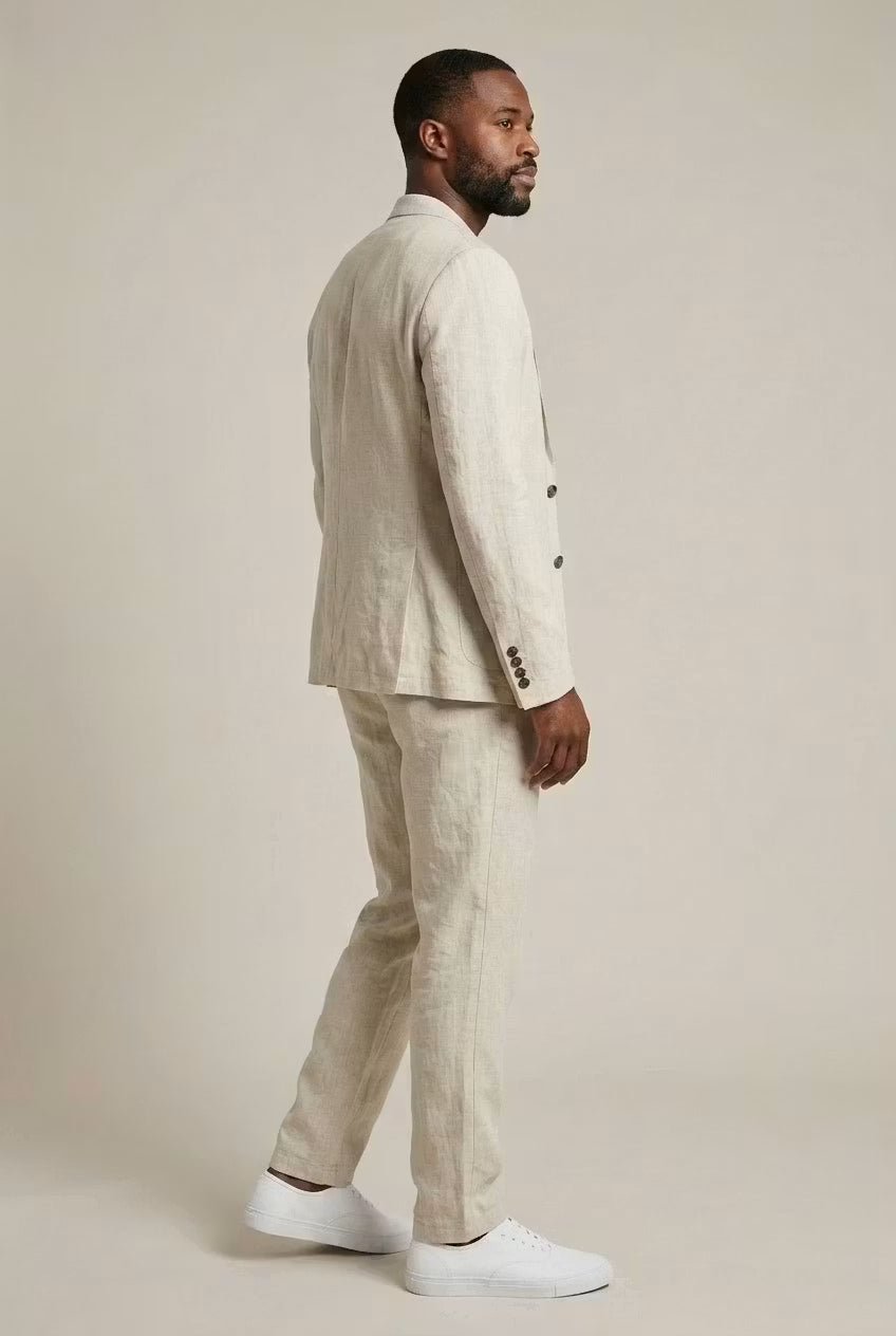Gareth | Men’s linen set with a relaxed fit