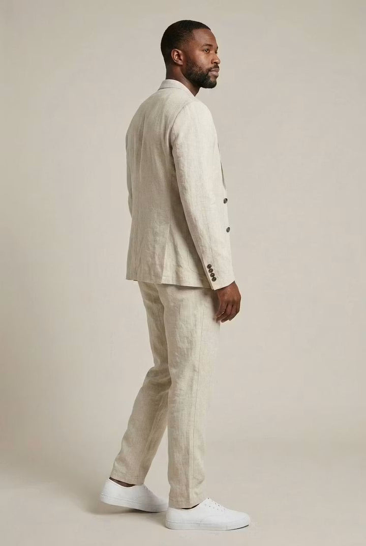 Gareth | Men’s linen set with a relaxed fit