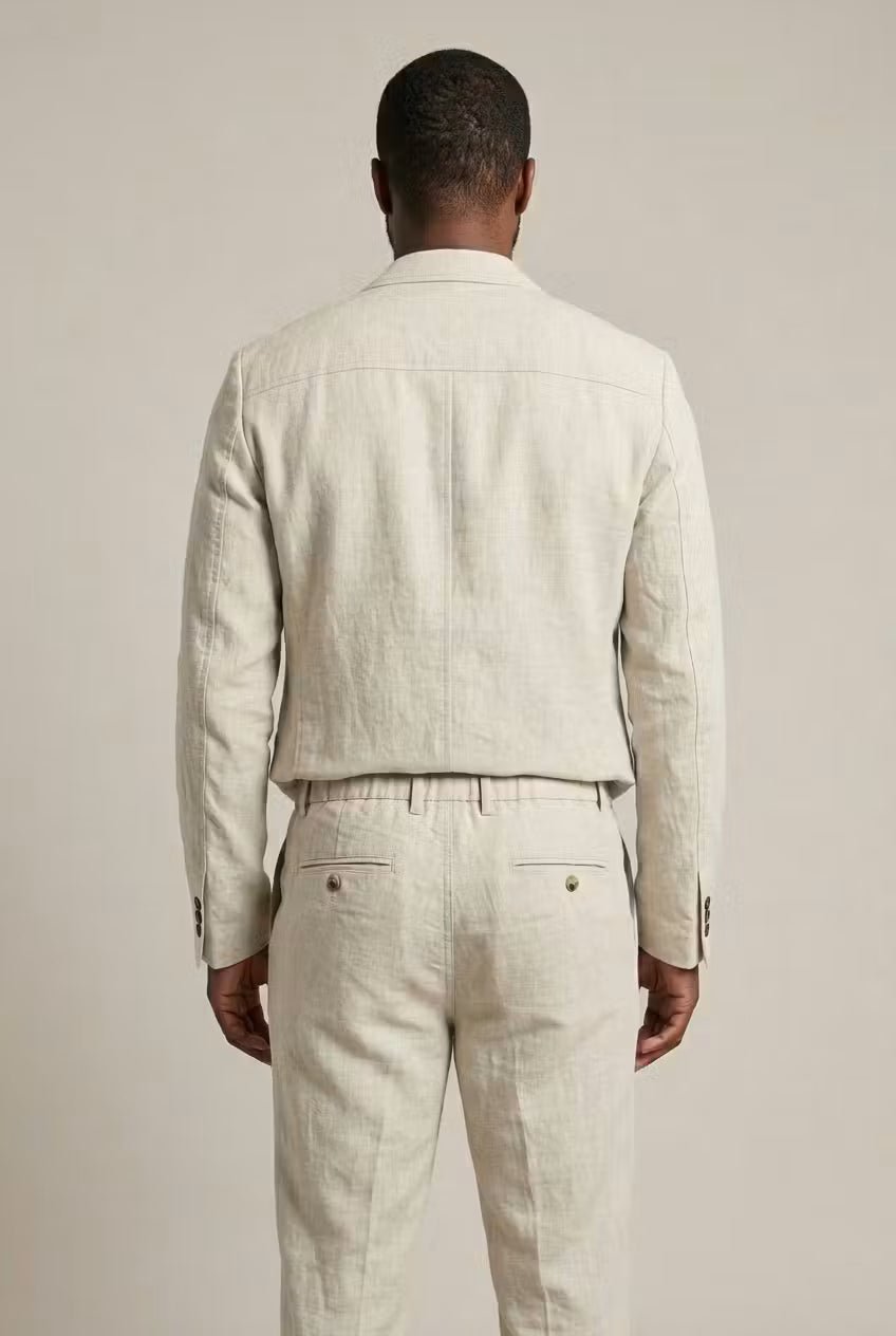 Gareth | Men’s linen set with a relaxed fit