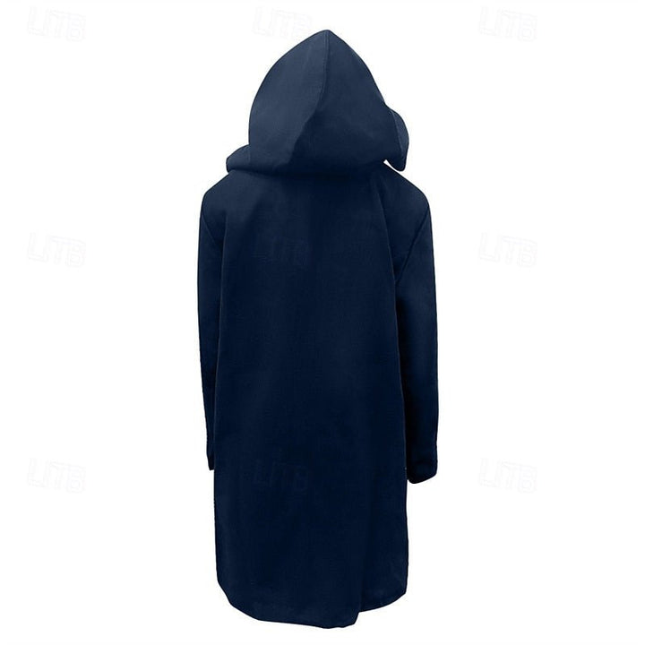 Gabriel | Men's Classic Hooded Toggle Overcoat