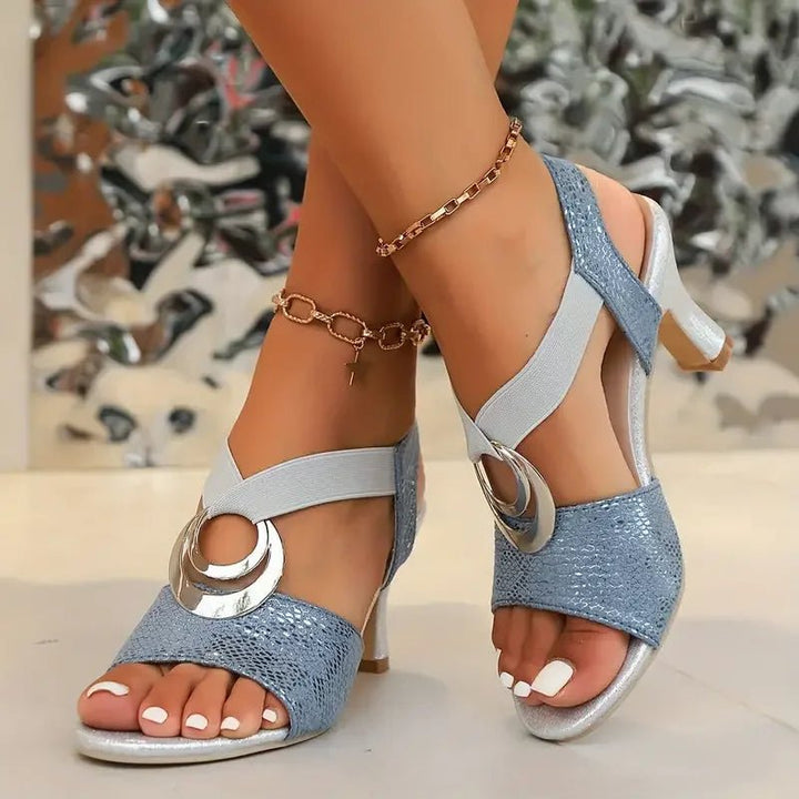 Anisa | Women's Orthopaedic Block-Heel Strappy Sandals