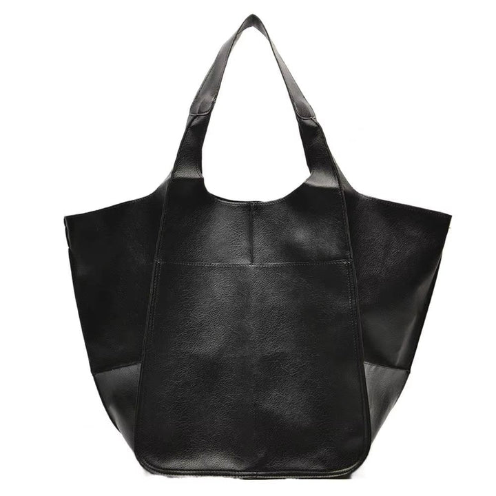 Lara | Women's Oversized Vegan Leather Tote Bag