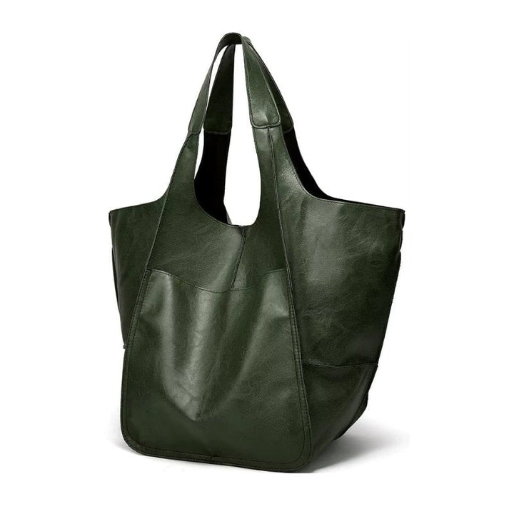 Lara | Women's Oversized Vegan Leather Tote Bag